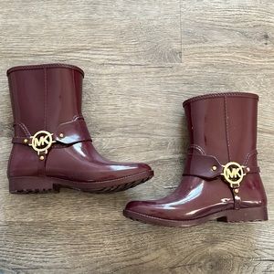 Michael Kors Ankle Rain Boots
